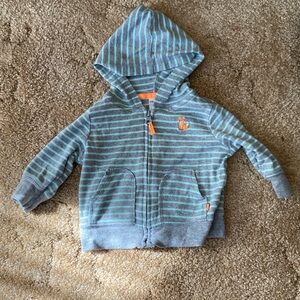 10/$25 Carter’s Striped Zip-up Hoodie 3m